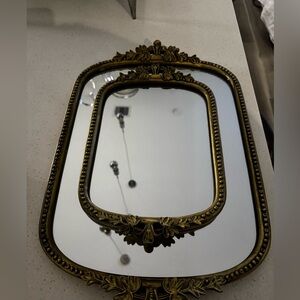 Vintage Gold Ornate Mirror Feom Anthropologie